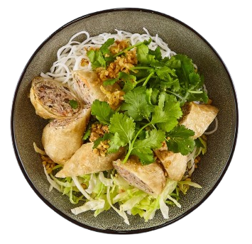 Bún cha giò chay